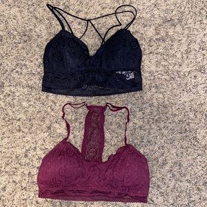 NWOT Gilly Hicks Bralettes